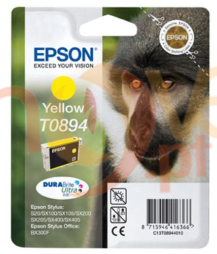 Tinteiro de tinta amarelo original Epson T0894 – C13T08944011