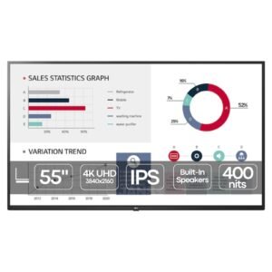 LG Display 55UL3G-B | 55″ | 4K UHD | 400 nits | Speakers
