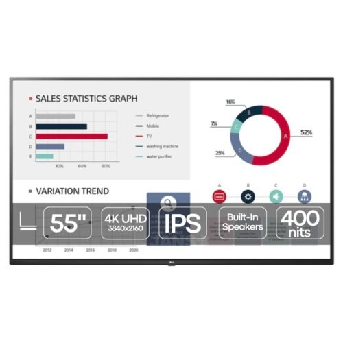 LG Display 55UL3G-B | 55″ | 4K UHD | 400 nits | Speakers