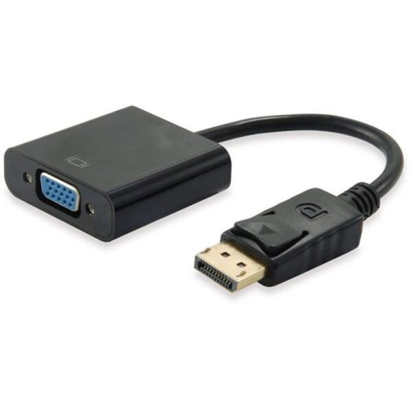 Adaptador DP Macho para HD15 VGA Fêmea