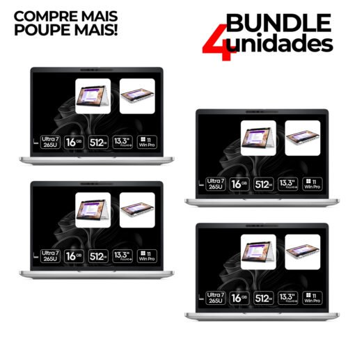 4x Dell Pro 13 Plus | Ultra 7 265U | 16GB | SSD 512GB | 13.3″ FHD+ | 2-in-1