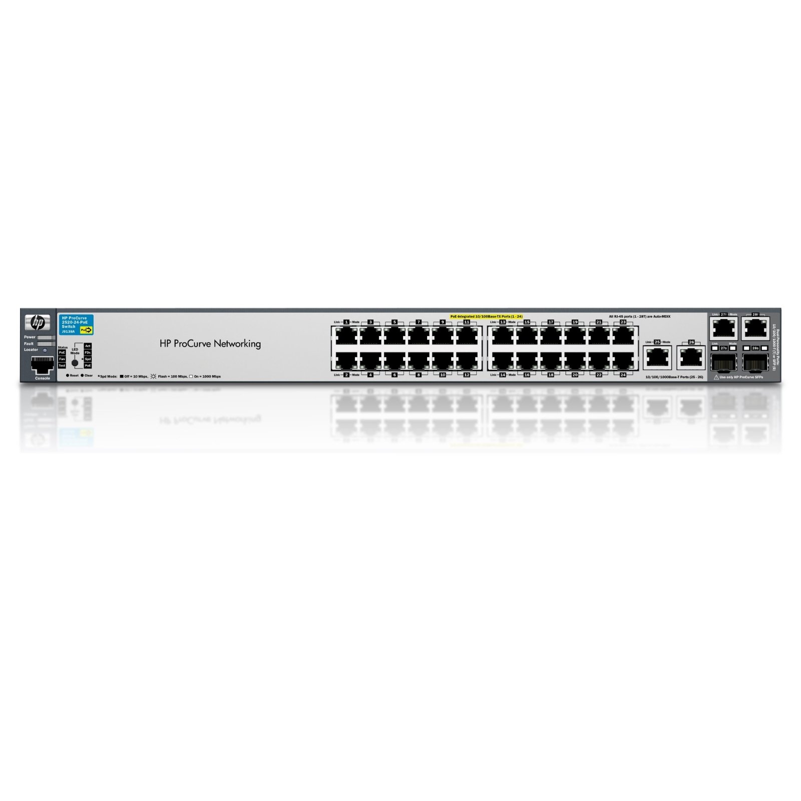 HP Switch 2520-24 PoE (10/100)