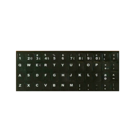 Kit Teclas Autocolante PT-PT(preto)