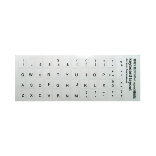 Kit Teclas Autocolante PT-PT(branco)