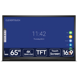 CleverTouch V Series 4th Gen | 65″ | 4K UHD 3840×2160 | Táctil | Android