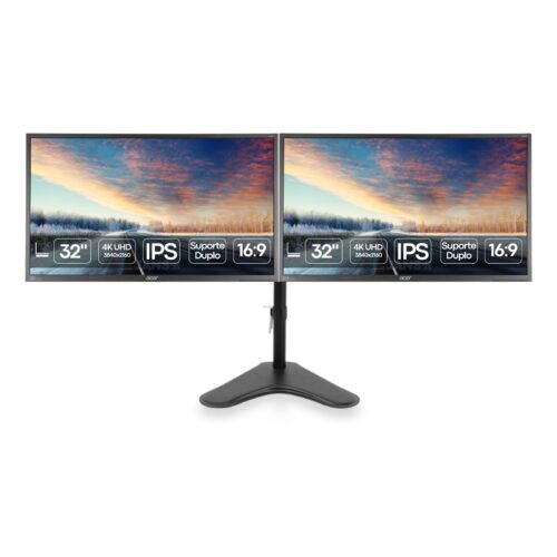Dois Monitores Acer B326HK | 32″ | 4K UHD | IPS