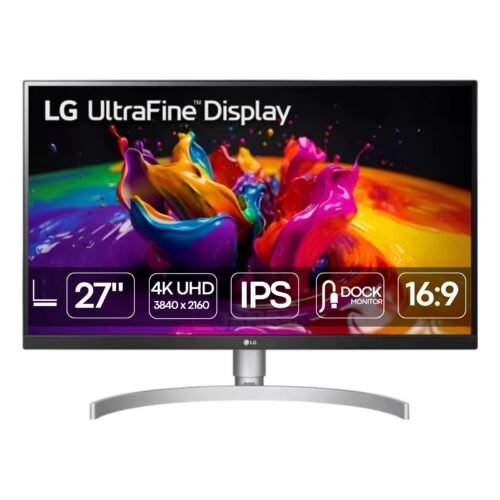 LG 27UL850-W | 27″ | IPS | 4K UHD | USB-C | Dock Monitor