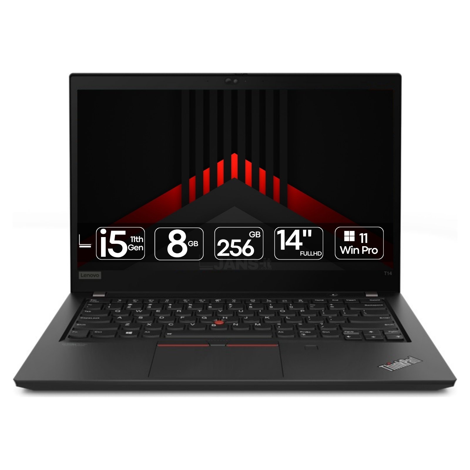 Lenovo ThinkPad T14 G2 | i5-1135G7 | 8GB | SSD 256GB | 14″ FHD | Iris Xe Graphics