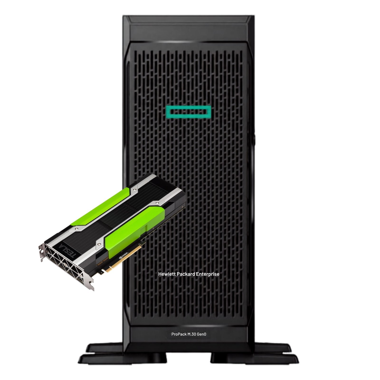 HPE ProLiant ML350 GEN10 | Xeon Gold 6234 | 128GB | 2xSSD 500GB + 6xHDD 1.2TB | NVIDIA Tesla P100