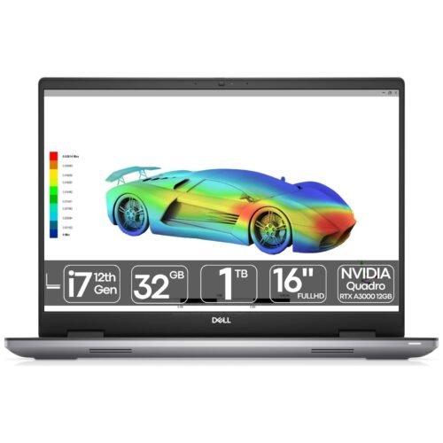 Dell Precision 7670 | i7-12850HX | 32GB | SSD 1TB | RTX A3000 12GB | 16″ FHD