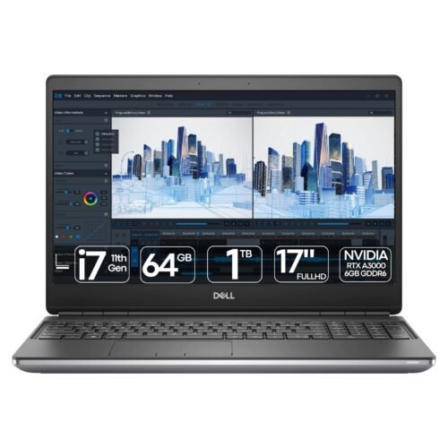 Dell Precision 7760 | i7-11850H | 64GB | SSD 1TB | 17″ FullHD | RTX A3000 6GB