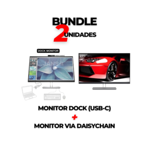 Bundle Ecrã Docking 27″ HP EliteDisplay E27d G4 + Ecrã 27″ HP EliteDisplay E27q G4