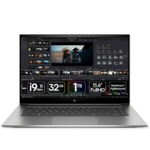 HP ZBook Studio G8 | i9-11950H | 32GB | SSD 1TB | 15.6″ FHD | RTX A2000