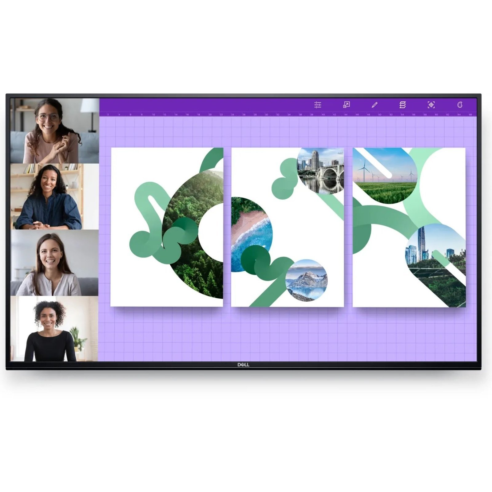 Dell P5524QT 55″ 4K LED IPS Touch - Image 2