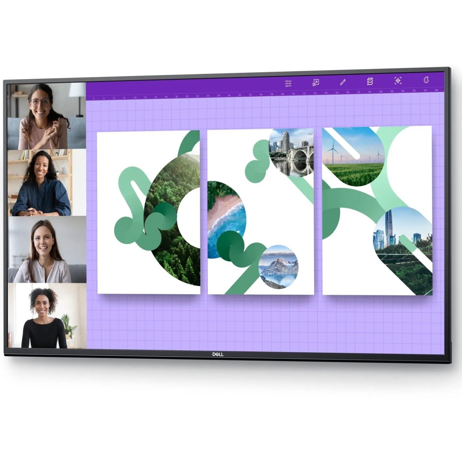 Dell P5524QT 55″ 4K LED IPS Touch - Image 3